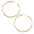 IPPOLITA Classico 18K Yellow Gold #4 Faceted Hoop Earrings