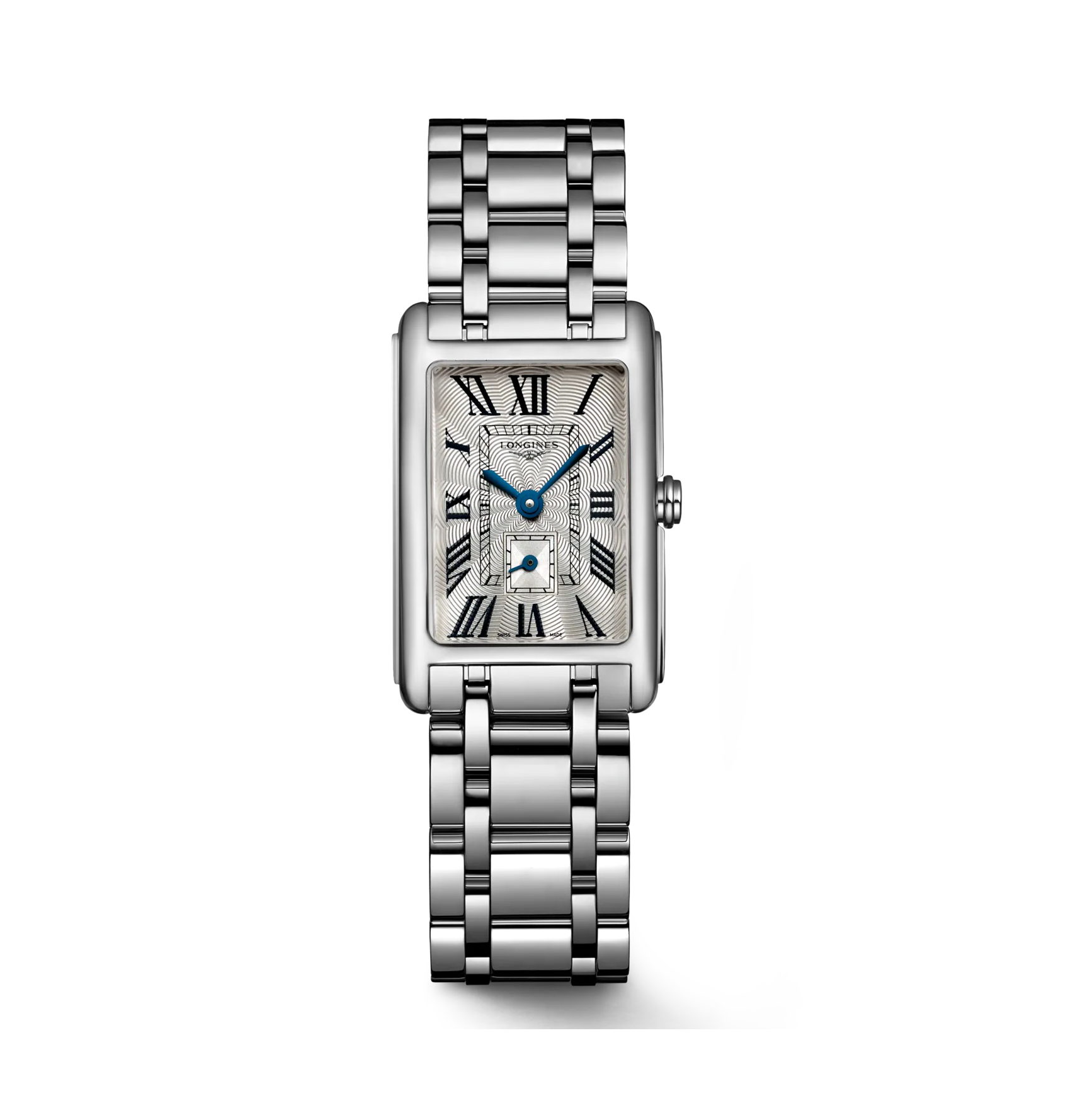 Longines Ladies Rectangular Watch With Roman Numerals LONGINES