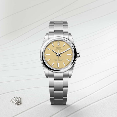 Presenting the Rolex Oyster Perpetual watch