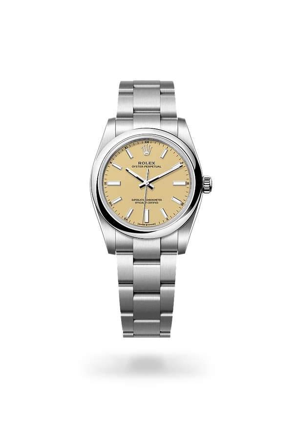 Oyster Perpetual 34 with Oyster, 34 mm, Oystersteel
