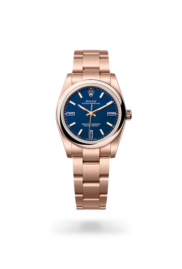  Oyster Perpetual 34 with Oyster, 34 mm, Everose gold