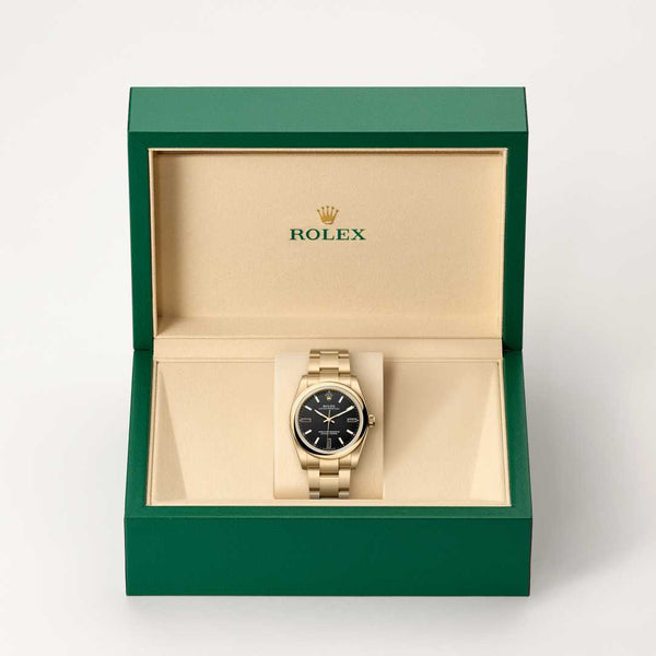 Rolex Oyster Perpetual watch in box