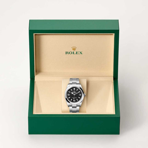 Rolex Explorer in Oystersteel, M124270-0001