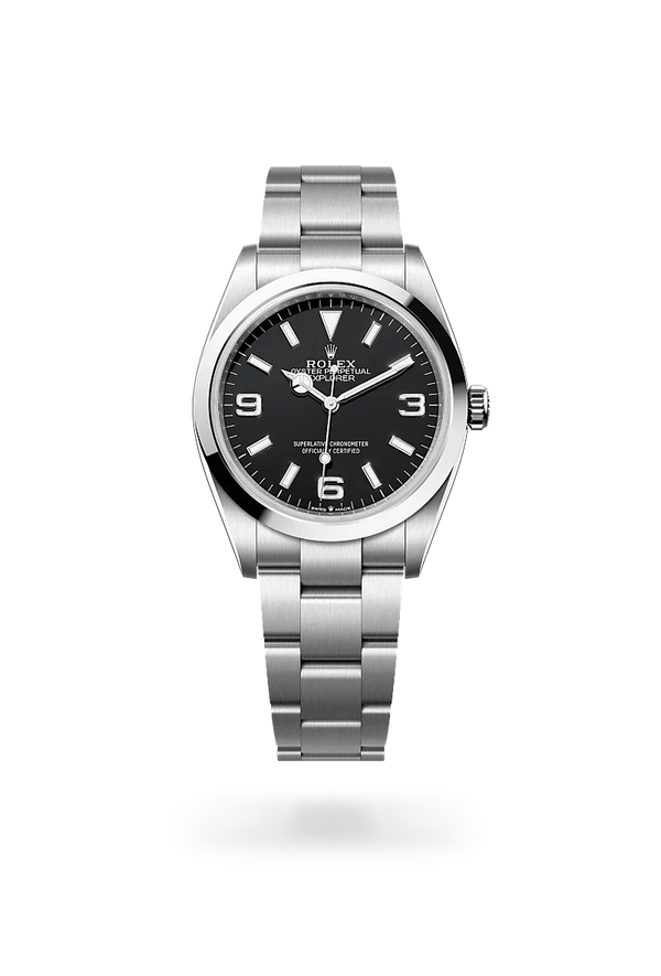  Explorer 36 with Oyster, 36 mm, Oystersteel