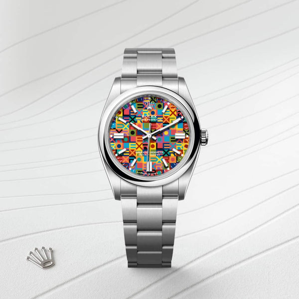 Presenting the Rolex Oyster Perpetual watch