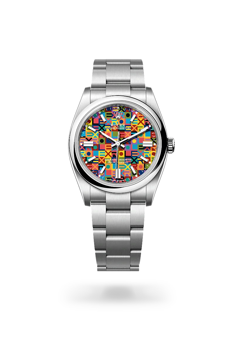  Oyster Perpetual 36 with Oyster, 36 mm, Oystersteel