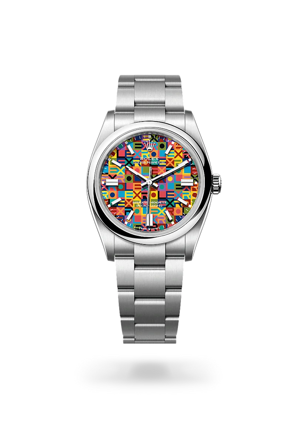  Oyster Perpetual 36 with Oyster, 36 mm, Oystersteel