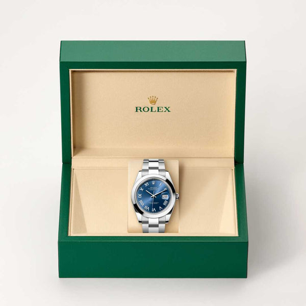 Rolex Datejust watch in box