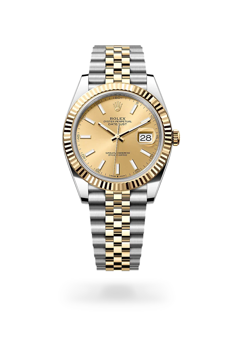  Datejust 41 with Oyster, 41 mm, Oystersteel and yellow gold