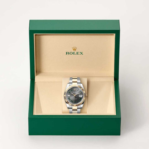 Rolex Datejust watch in box