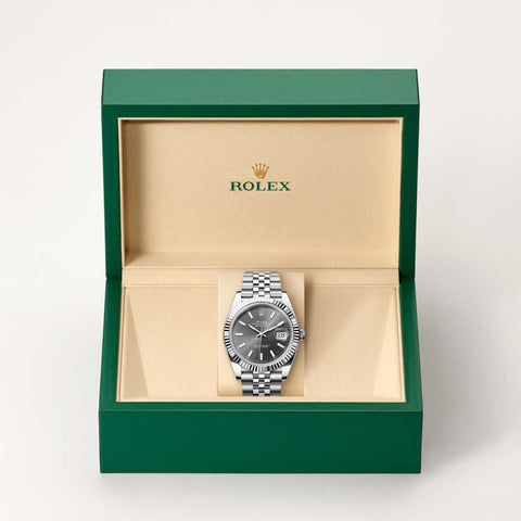 Rolex Datejust 41 in White Rolesor, M126334-0014