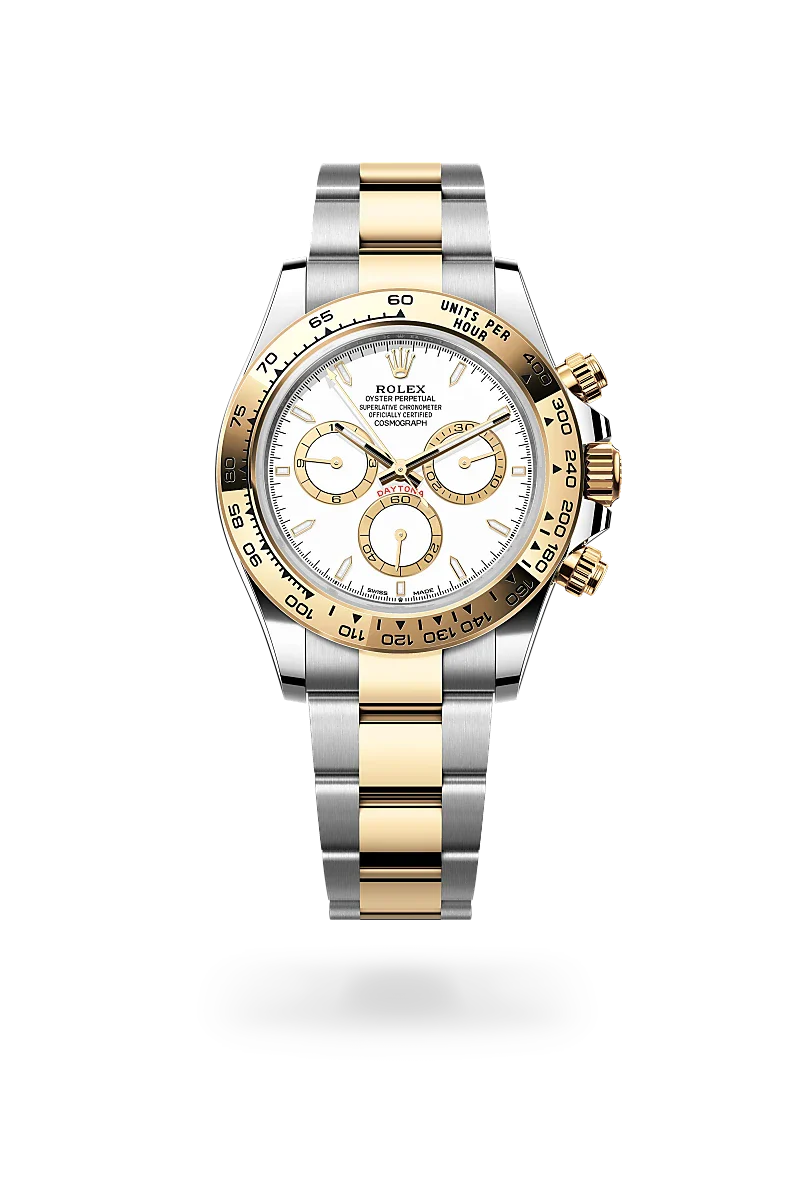  Cosmograph Daytona with Oyster, 40 mm, Oystersteel and yellow gold