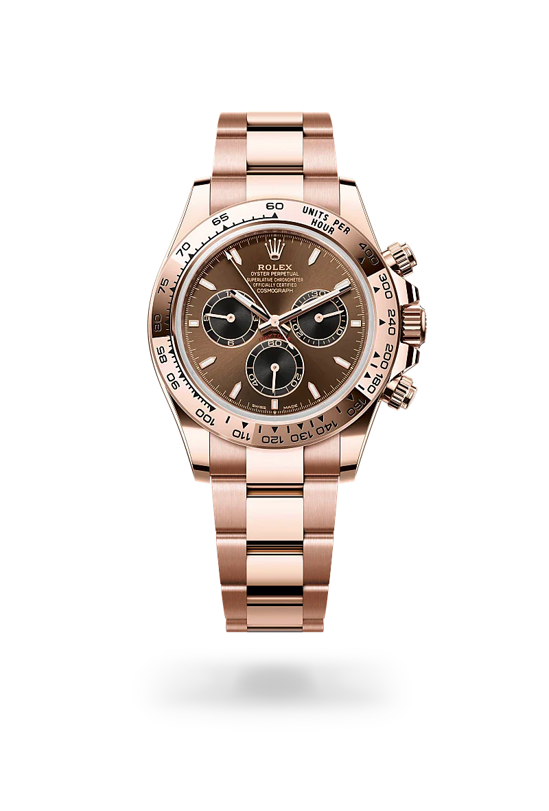  Cosmograph Daytona with Oyster, 40 mm, Everose gold