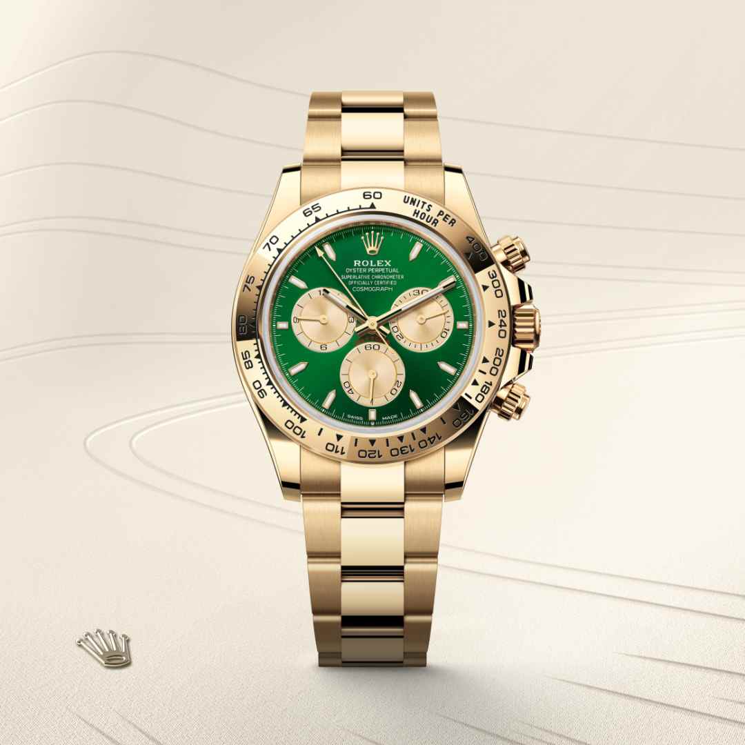 Rolex Cosmograph Daytona in 18 kt yellow gold, M126508-0008