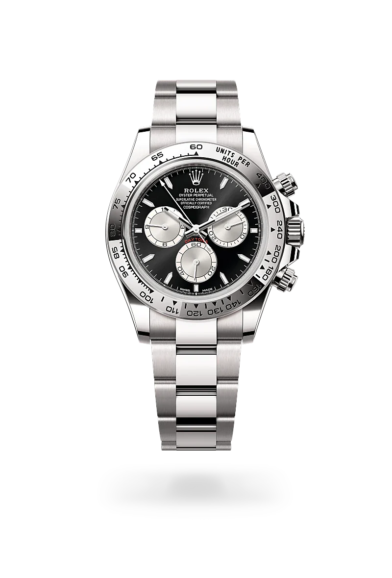  Cosmograph Daytona with Oyster, 40 mm, white gold