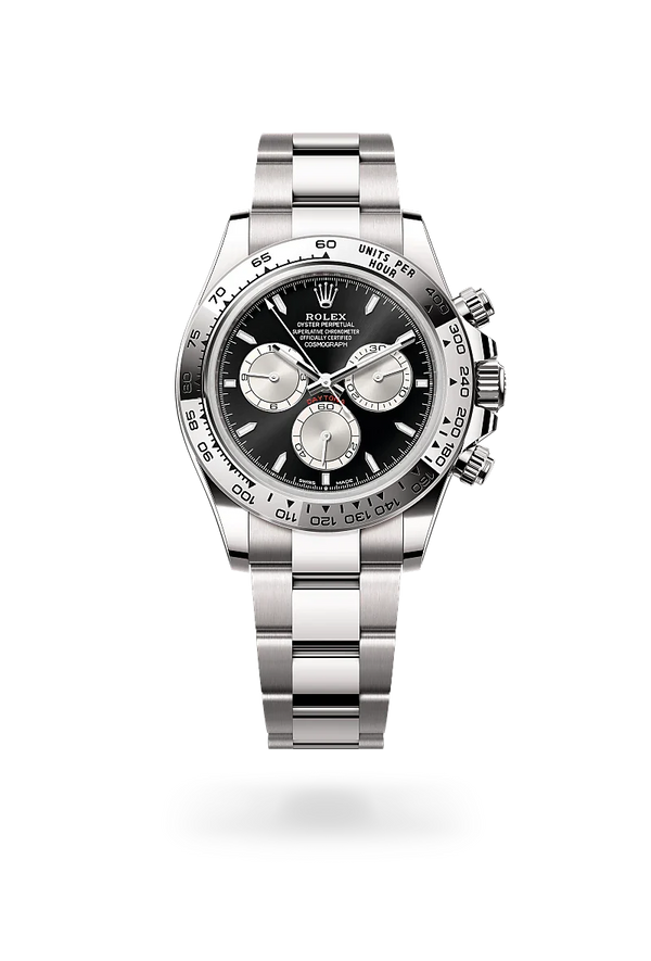  Cosmograph Daytona with Oyster, 40 mm, white gold