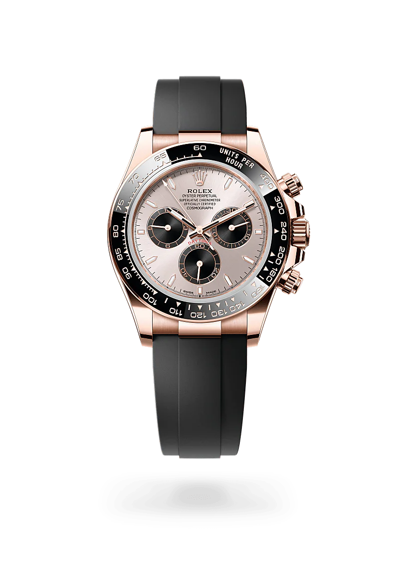 Rolex Cosmograph Daytona in Everose Gold, m126515ln-0006 Upright with Shadow - Fink's Jewelers