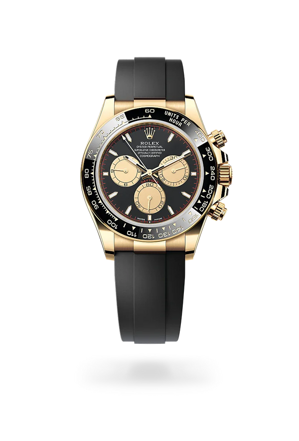  Cosmograph Daytona with Oyster, 40 mm, yellow gold