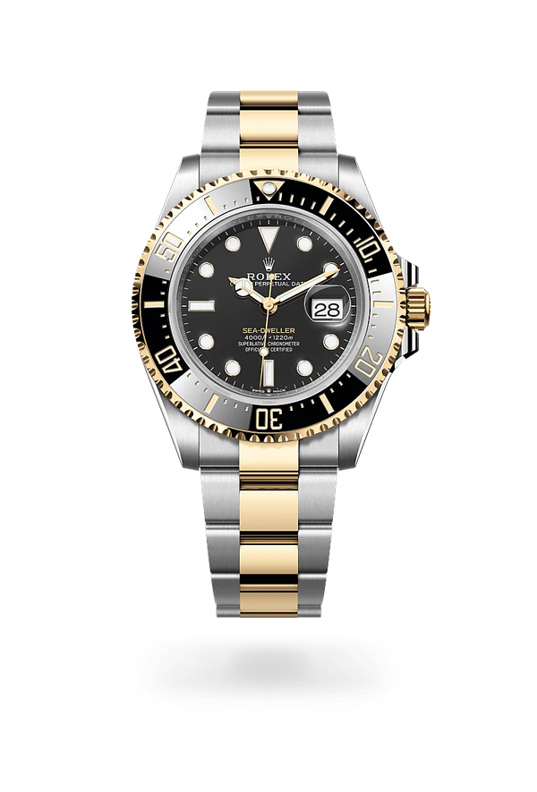 Rolex Sea-Dweller Oystersteel and Yellow Gold, M126603-0001