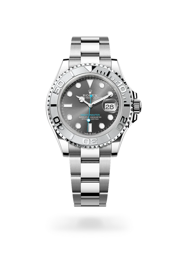  Yacht-Master 40 with Oyster, 40 mm, Oystersteel and platinum