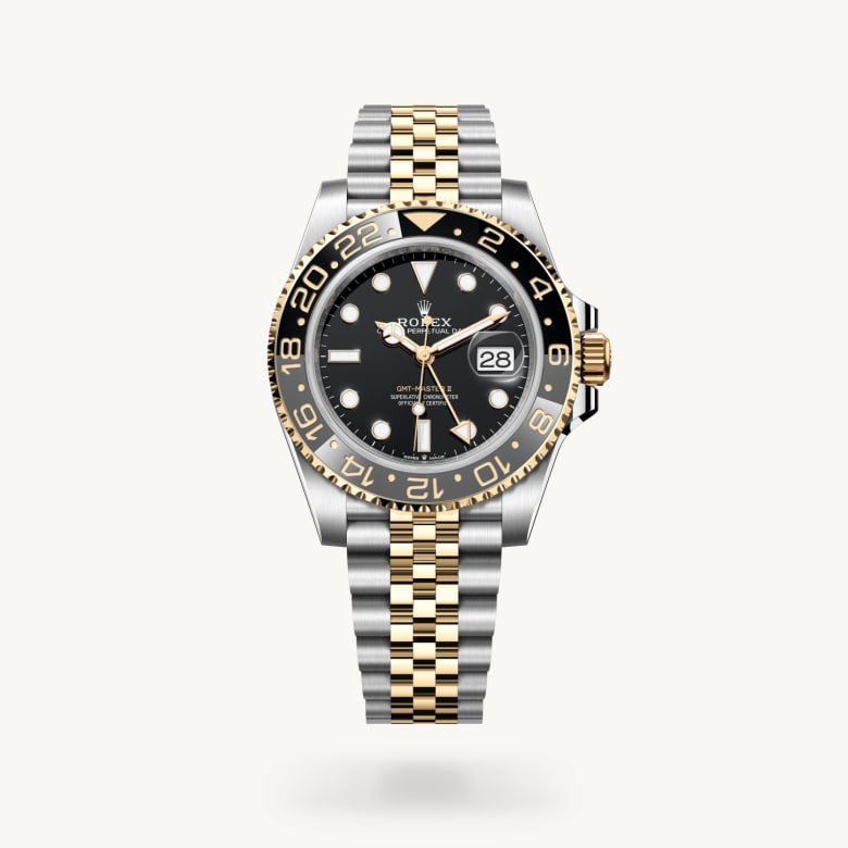 Rolex GMT-Master II in Yellow Rolesor - combination of Oystersteel