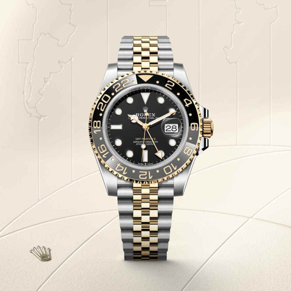 Rolex GMT-Master II in Yellow Rolesor - combination of Oystersteel