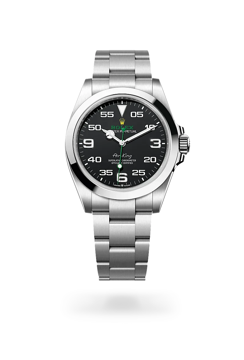 Front facing Rolex Air-King watch