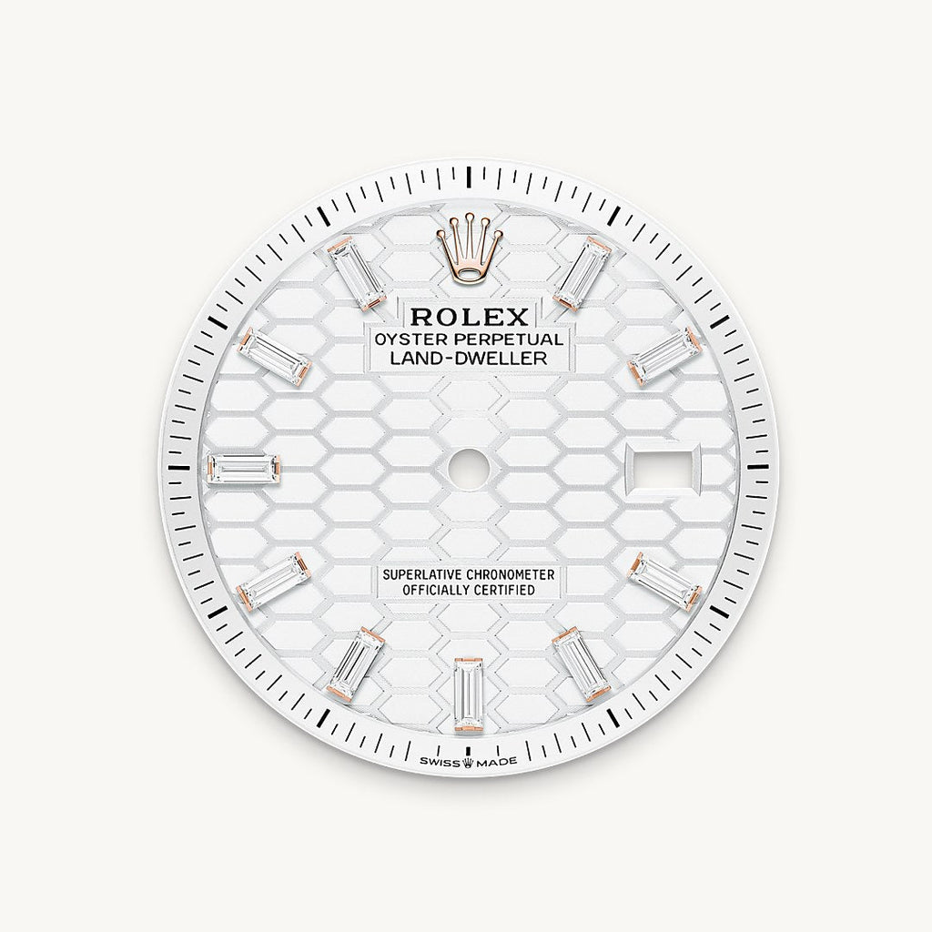 ぺの Rolex Land-Dweller in 18 kt Everose gold, M127285TBR-0002