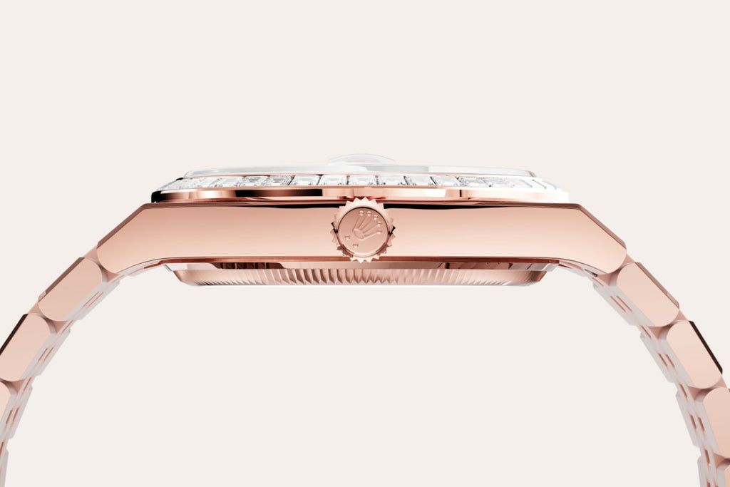 Rolex Land-Dweller in 18 kt Everose gold, M127285TBR-0002