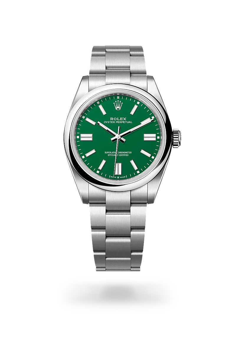  Oyster Perpetual 41 with Oyster, 41 mm, Oystersteel