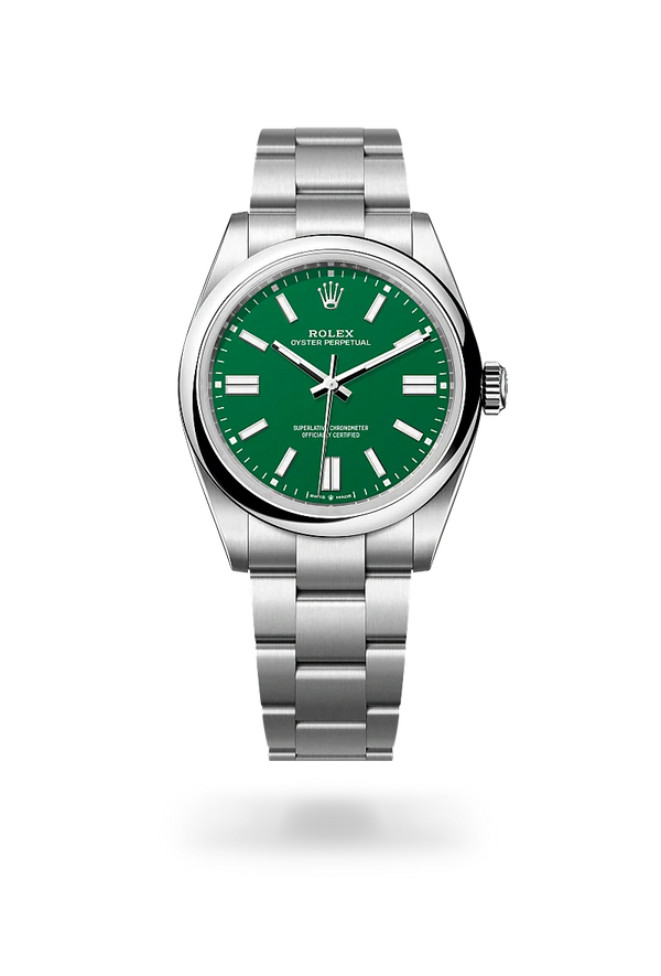  Oyster Perpetual 41 with Oyster, 41 mm, Oystersteel