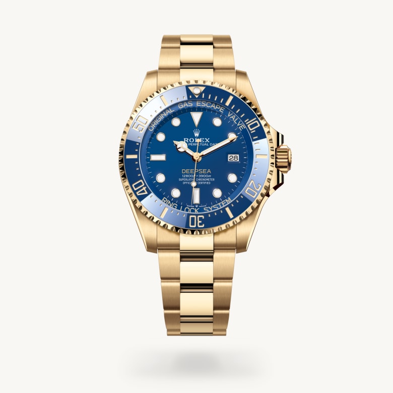 Rolex Deepsea in 18 kt yellow gold, M136668LB-0001