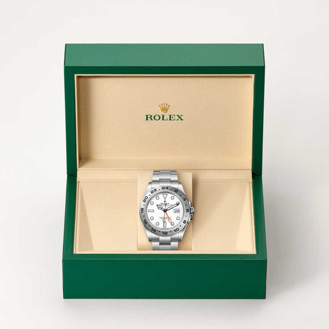 Rolex Explorer II watch in box