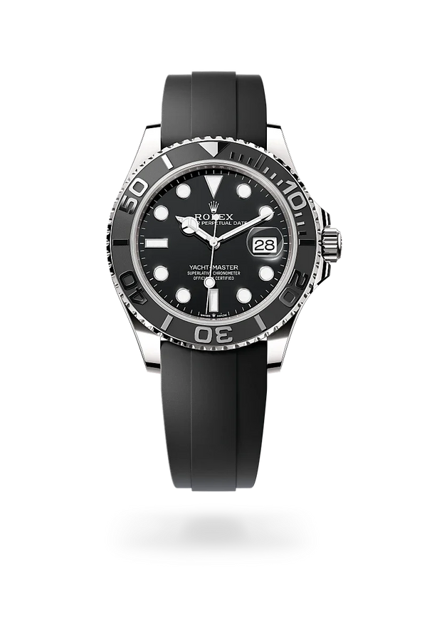  Yacht-Master 42 with Oyster, 42 mm, white gold