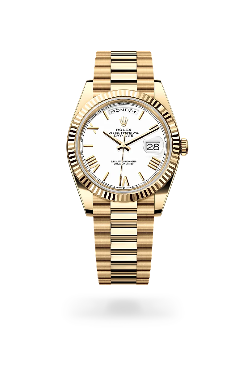  Day-Date 40 with Oyster, 40 mm, yellow gold