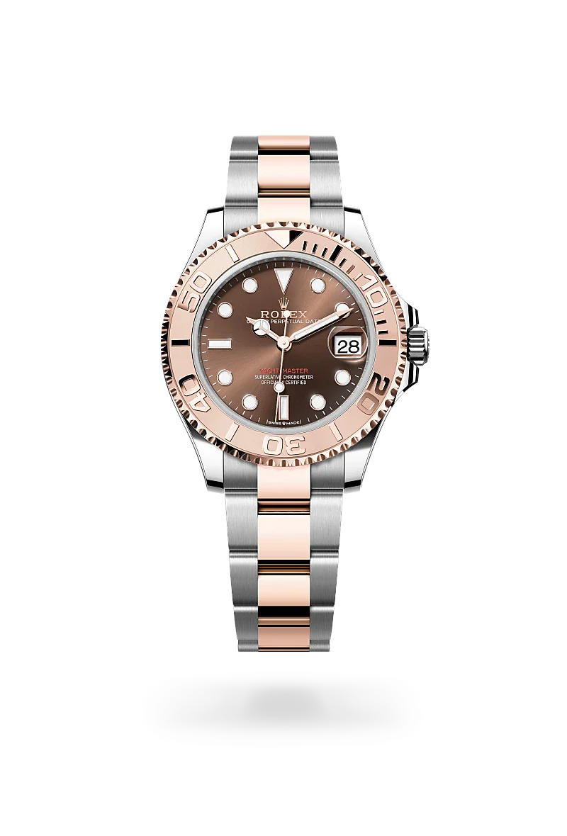  Yacht-Master 37 with Oyster, 37 mm, Oystersteel and Everose gold