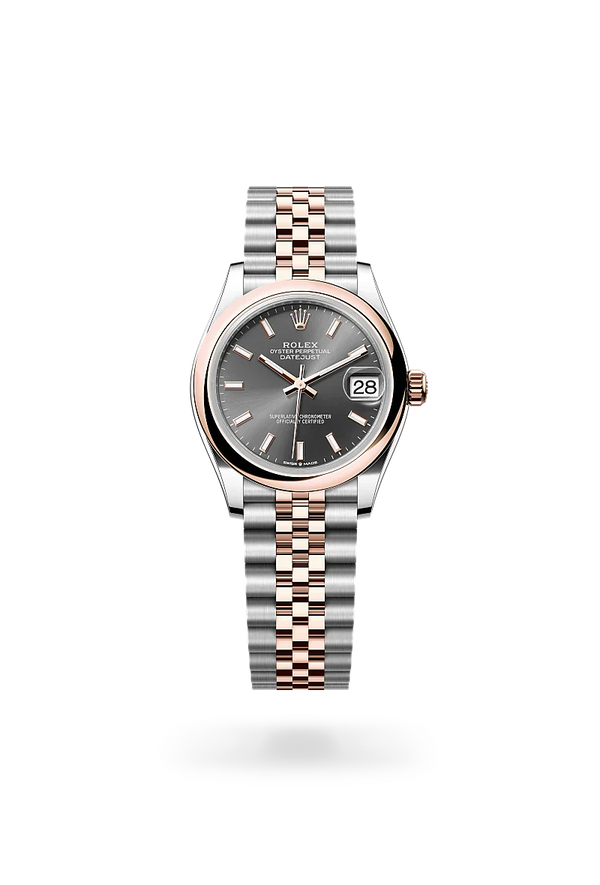  Datejust 31 with Oyster, 31 mm, Oystersteel and Everose gold