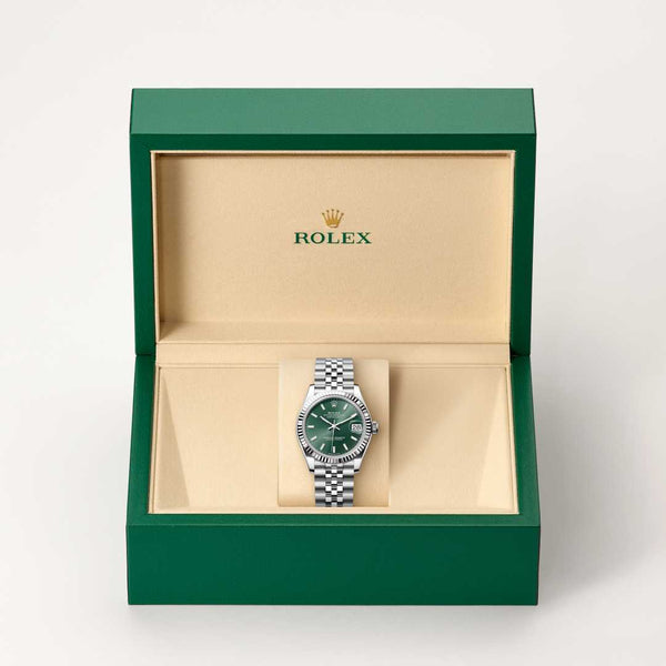 Rolex Datejust watch in box