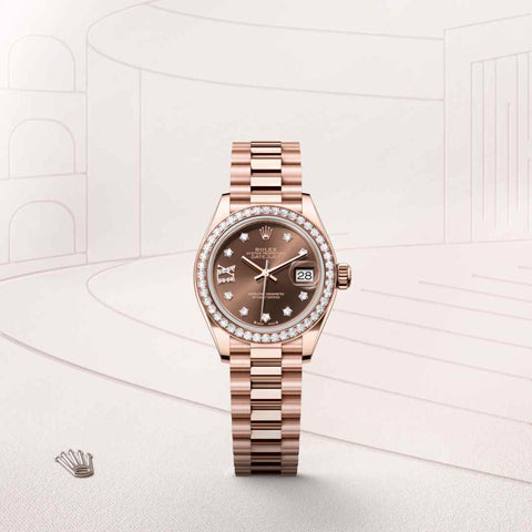 Presenting the Rolex Lady-Datejust watch