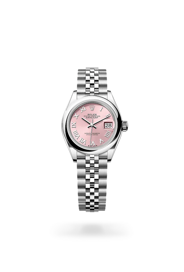  Lady-Datejust with Oyster, 28 mm, Oystersteel