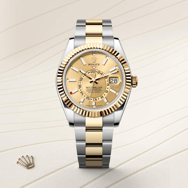 Rolex Sky-Dweller in Yellow Rolesor - combination of Oystersteel
