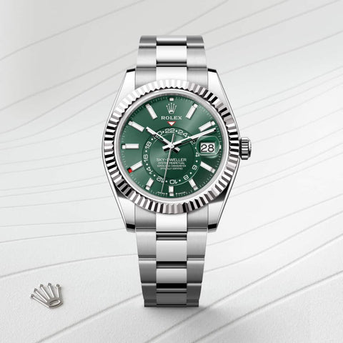Presenting the Rolex Sky-Dweller watch
