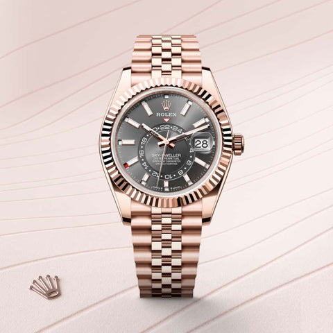 Presenting the Rolex Sky-Dweller watch
