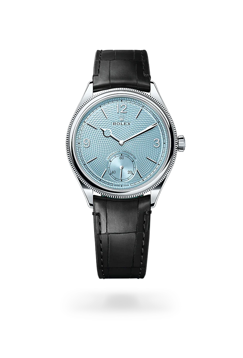  1908 with 39 mm, platinum, polished finish