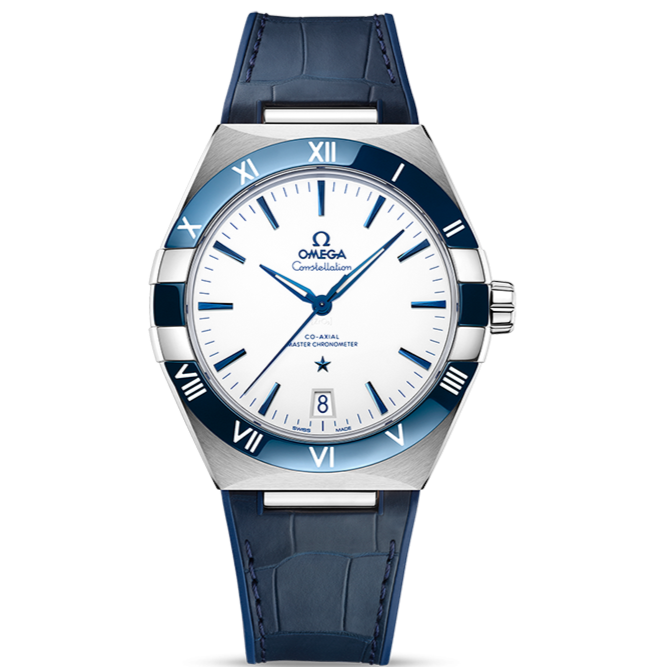 OMEGA Constellation 時計 オメガ/コンステレーション/12角クサビシルバーダイヤル/クロノ