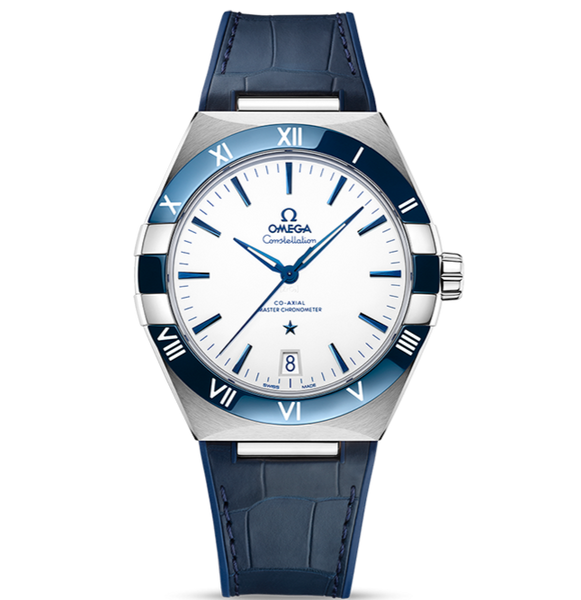 し*も様 OMEGA Constellation クォーツ腕時計 Constellation Co-Axial Blue Dial Omega Men's Watch | Fink's