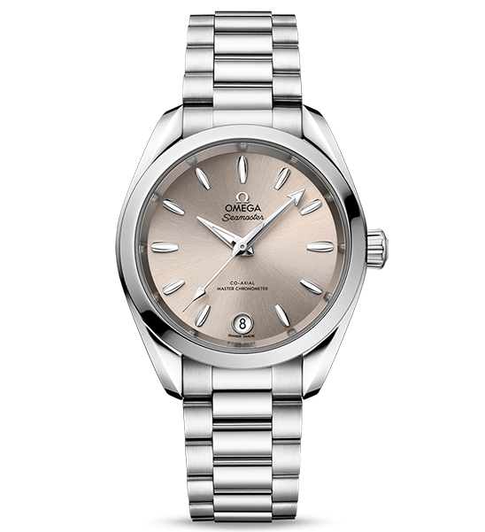 OMEGA Seamaster Aqua Terra 150m Co-Axial Master Chronometer, 34mm with Sandstone Dial
