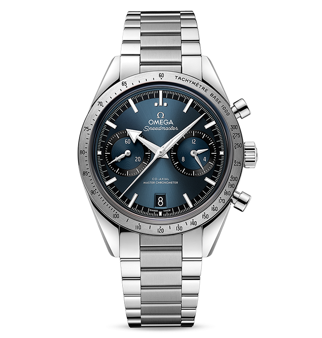 OMEGA Speedmaster '57 Co-Axial Master Chronometer Chronograph, 40.5mm on Steel Band