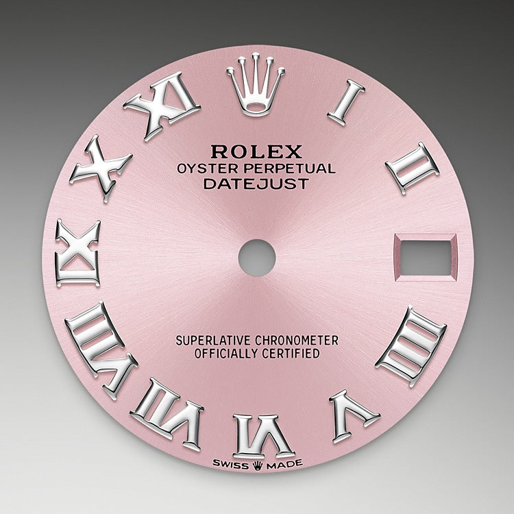 Pink Dial on Rolex Datejust 31 in Oystersteel - M278240-0014 at Fink's Jewelers