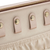 Rose Gold WOLF Travel Leather Jewelry Zip Case